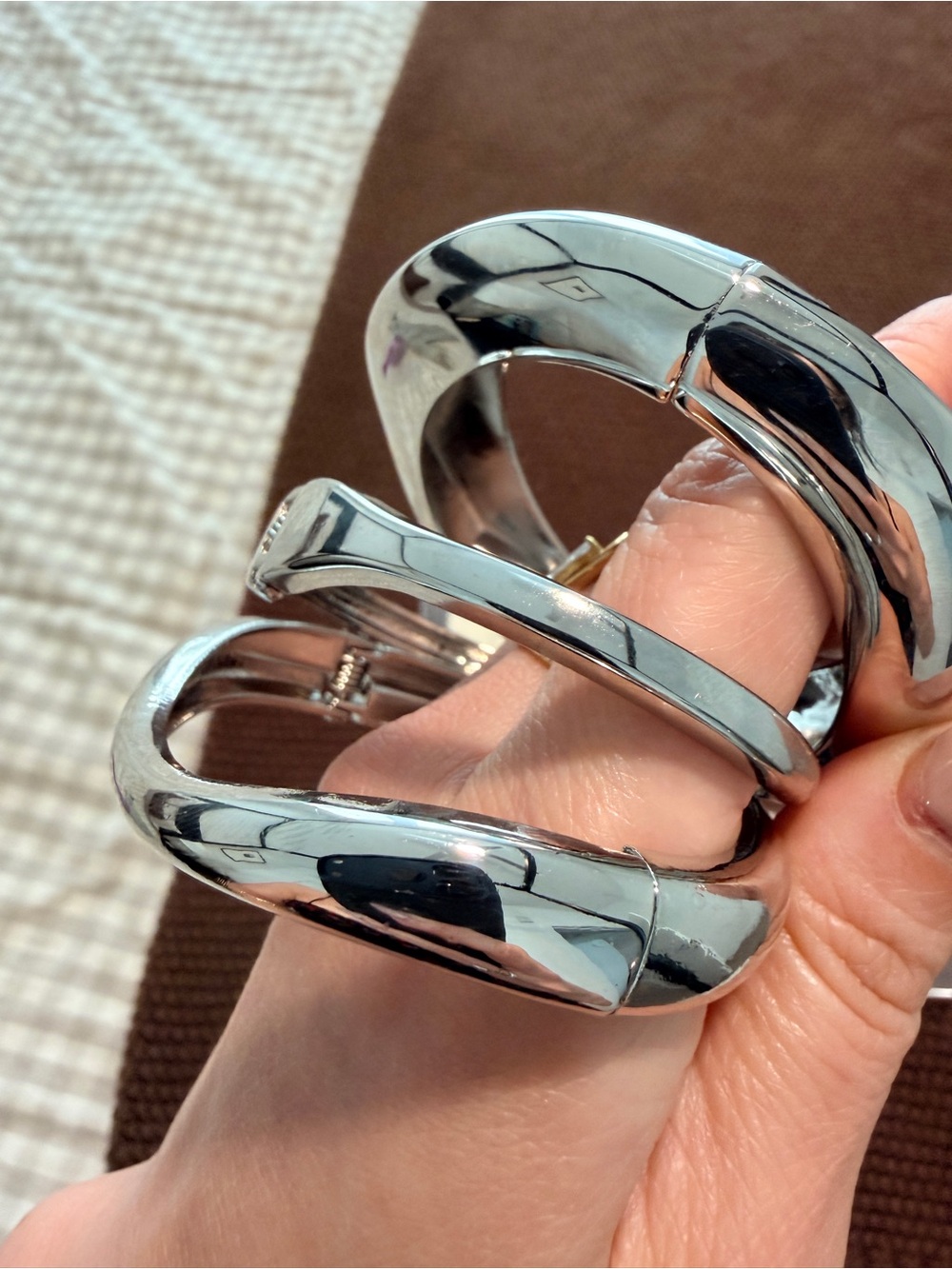 Amazon Silver Cuff Bracelet Stack - Picture 8 of 12